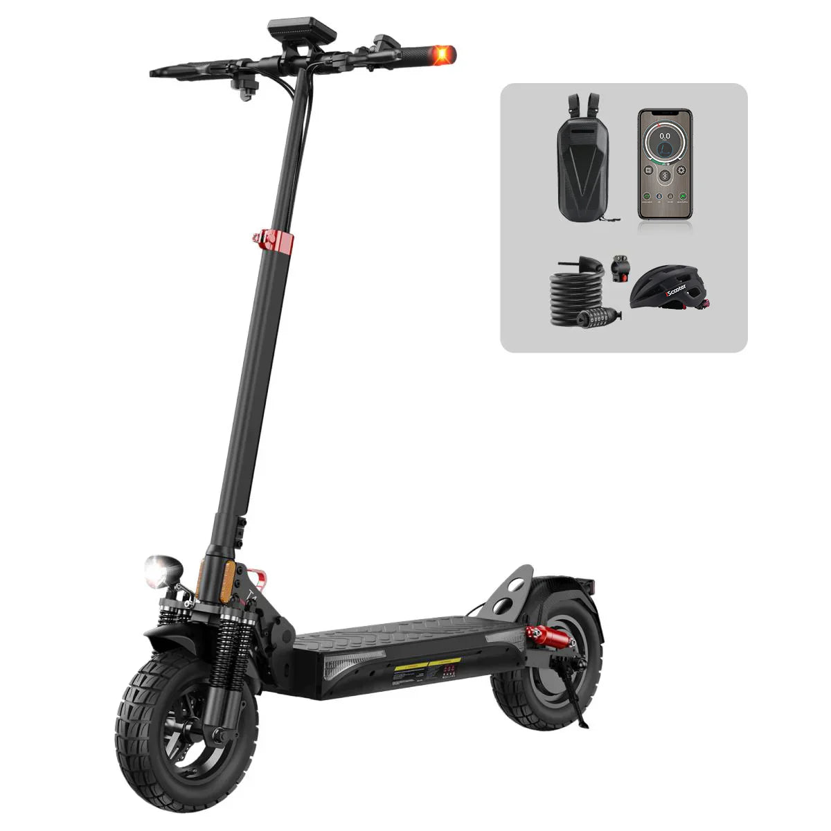 E-Scooter T4 Offroad 1000W Mit Straßenzulassung (ABEeKFV)